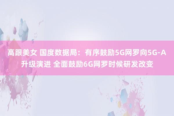 高跟美女 国度数据局：有序鼓励5G网罗向5G-A升级演进 全面鼓励6G网罗时候研发改变