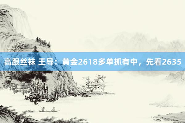 高跟丝袜 王导：黄金2618多单抓有中，先看2635