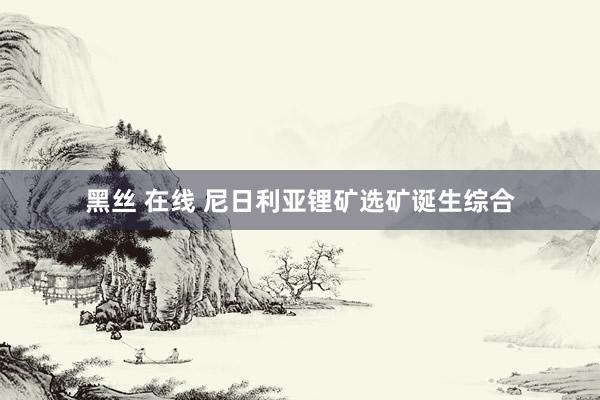 黑丝 在线 尼日利亚锂矿选矿诞生综合